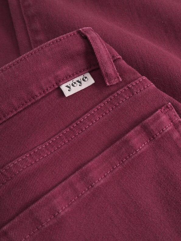 Mademoiselle YéYé Jeans Hose mit weitem Bein aus Bio-Baumwolle Räumungsverkauf