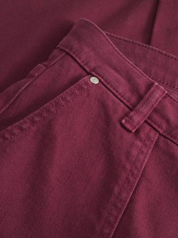 Mademoiselle YéYé Jeans Hose mit weitem Bein aus Bio-Baumwolle Räumungsverkauf