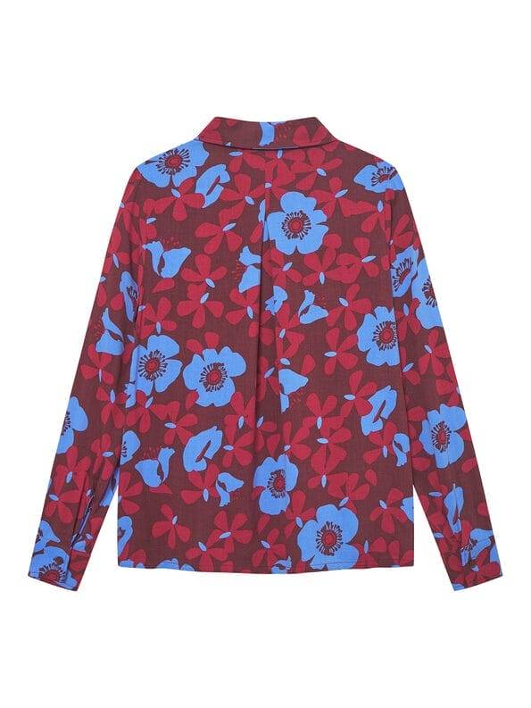 Mademoiselle YéYé Hemdbluse mit langem Kragen aus Ecovero by Lenzing Kauf eins, bekomm eins gratis