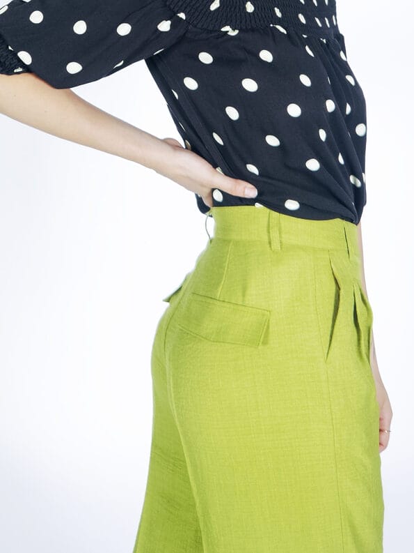 Mademoiselle YéYé Schulterfreie Bluse aus EcoVero by Lenzing Neueste Stile
