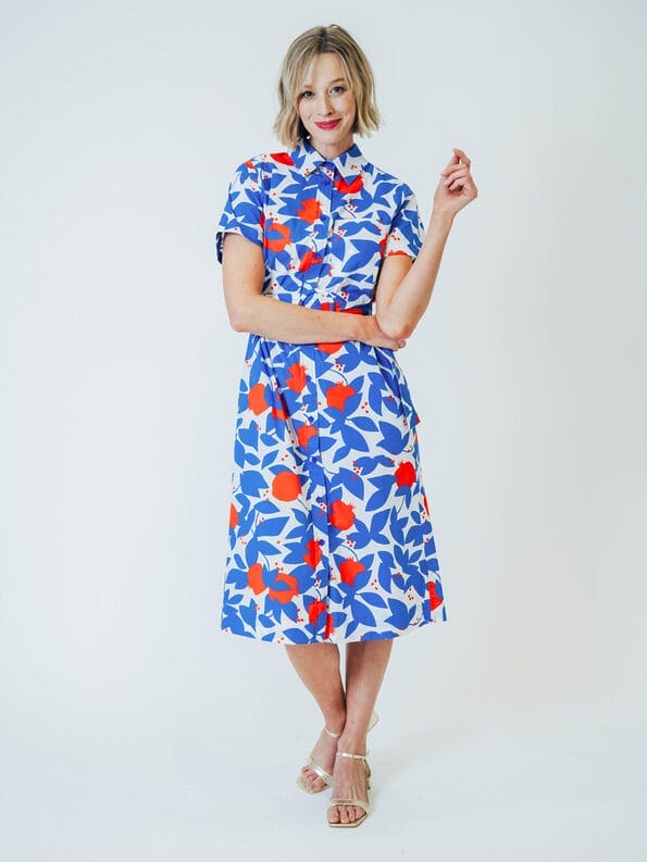 Mademoiselle YéYé Hemdblusenkleid aus Bio-Baumwolle 50% Rabatt mit kostenlosem Versand