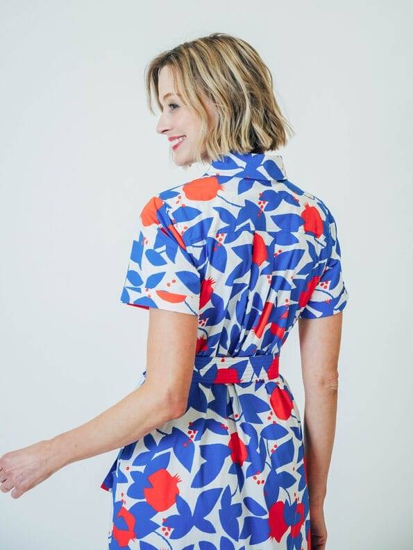 Mademoiselle YéYé Hemdblusenkleid aus Bio-Baumwolle 50% Rabatt mit kostenlosem Versand