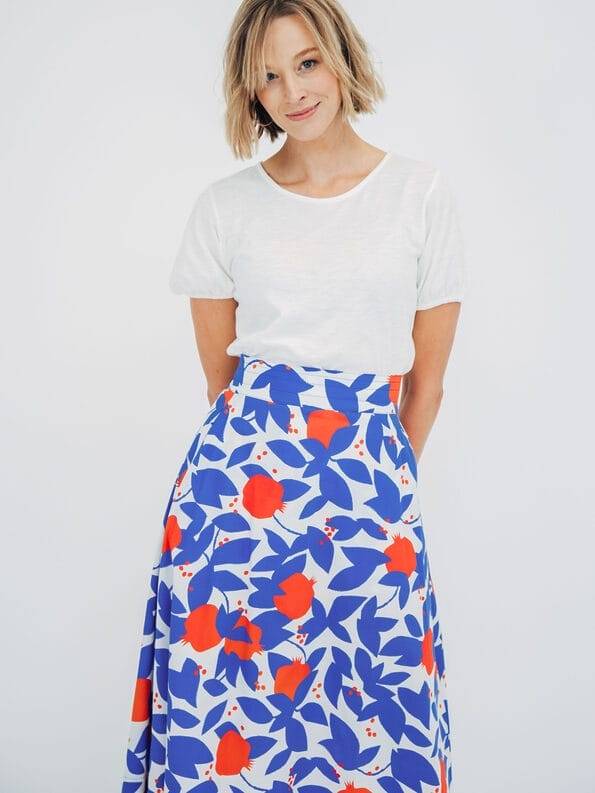 Mademoiselle YéYé Schwingender Rock aus Bio-Baumwolle Clearance-Verkauf