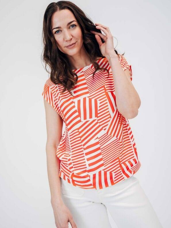 Mademoiselle YéYé Boxy Top aus EcoVero by Lenzing Fabrikladen