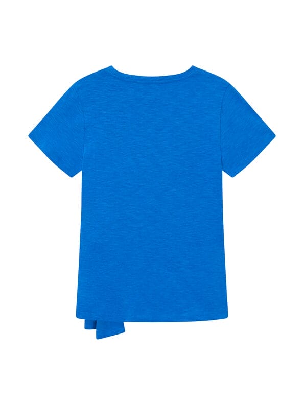 Mademoiselle YéYé Shirt mit Knotendetail aus Bio-Baumwolle Rabatte dieses Monats