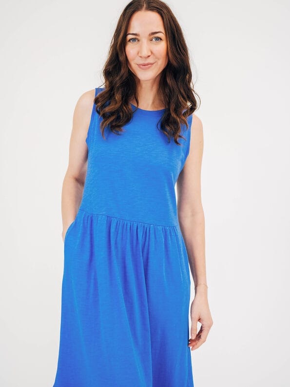 Mademoiselle YéYé Midikleid mit Rückenausschnitt aus Bio-Baumwolle 2025