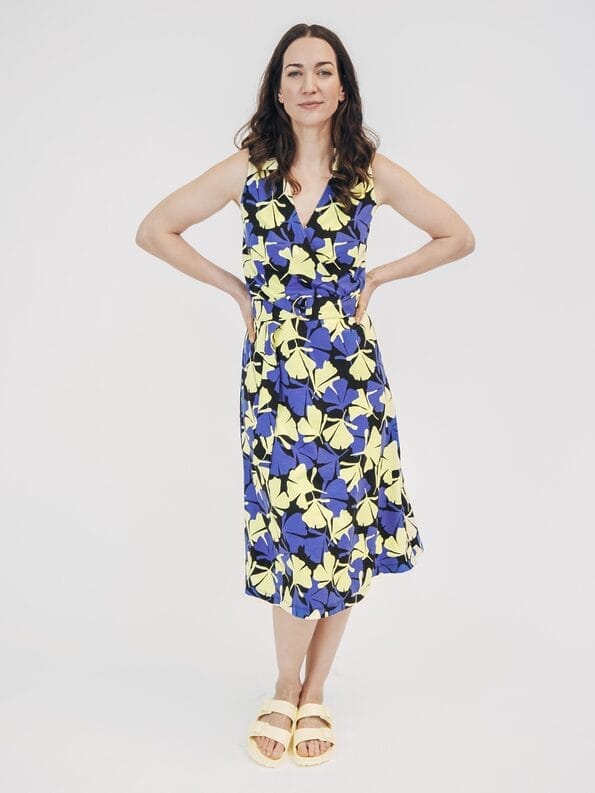 Mademoiselle YéYé Jerseykleid mit Kragen aus EcoVero by Lenzing Günstiger Verkauf