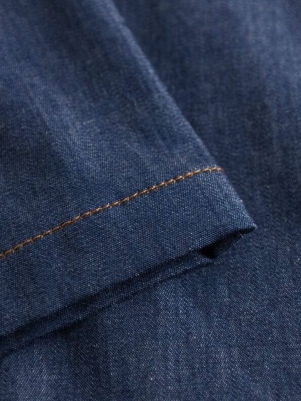 Mademoiselle YéYé Schwingender Jeansrock aus Bio-Baumwolle Begrenztes Angebot