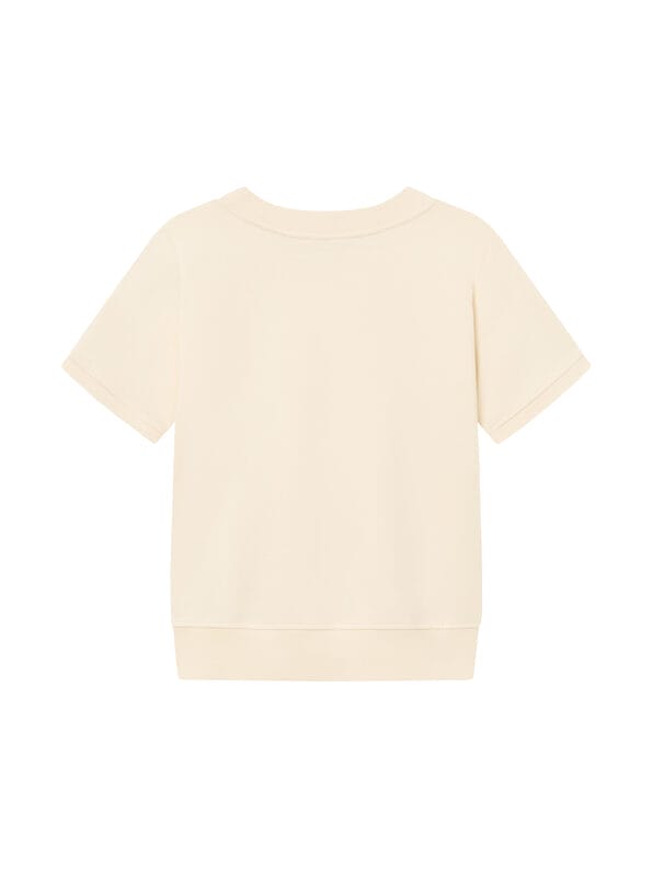 Mademoiselle YéYé Kurzarm Sweater aus Bio-Baumwolle Exklusivangebot