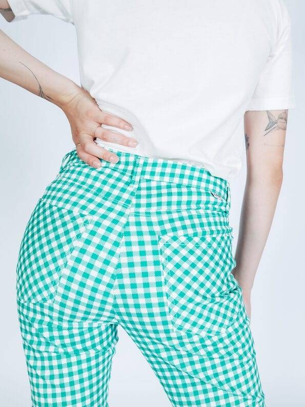 Mademoiselle YéYé Kickflare Hose aus Baumwolle Black Friday