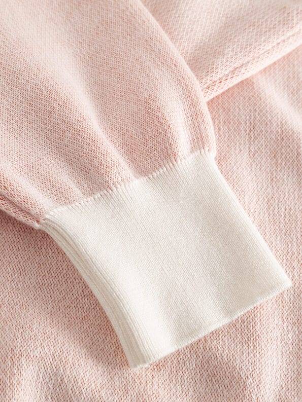 Mademoiselle YéYé Strickjacke mit V-Ausschnitt aus Bio-Baumwolle Vatertagsangebot