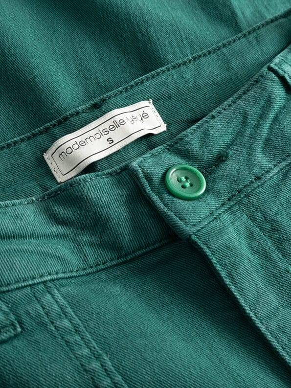 Mademoiselle YéYé Jeanshose mit verkürztem Bein aus Bio-Baumwolle Exklusive Angebote