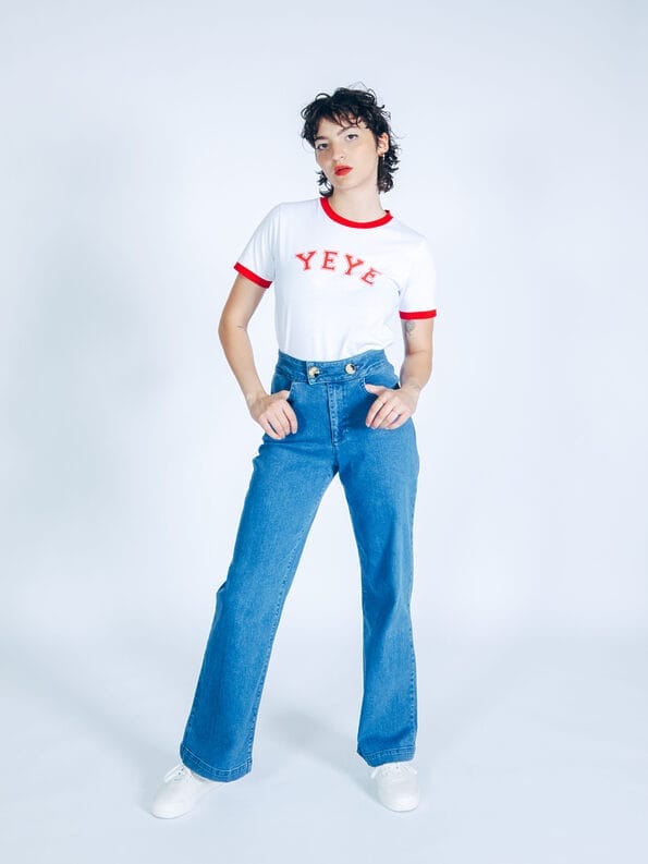 Mademoiselle YéYé T-Shirt aus Bio-Baumwolle Bestseller