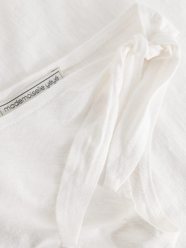Mademoiselle YéYé Jersey Trägertop zum Knoten aus Bio-Baumwolle Super Sparpreis