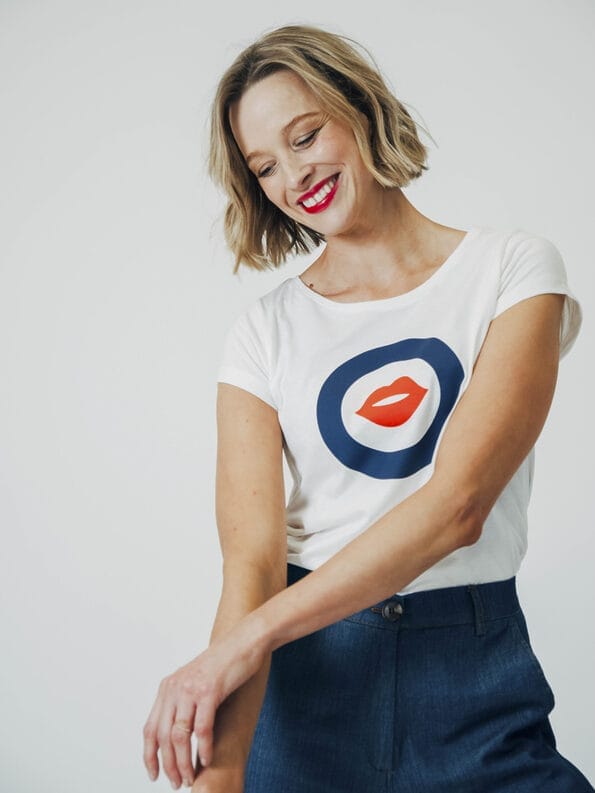 Mademoiselle YéYé T-Shirt aus Bio Baumwolle Begrenzte Freigabe