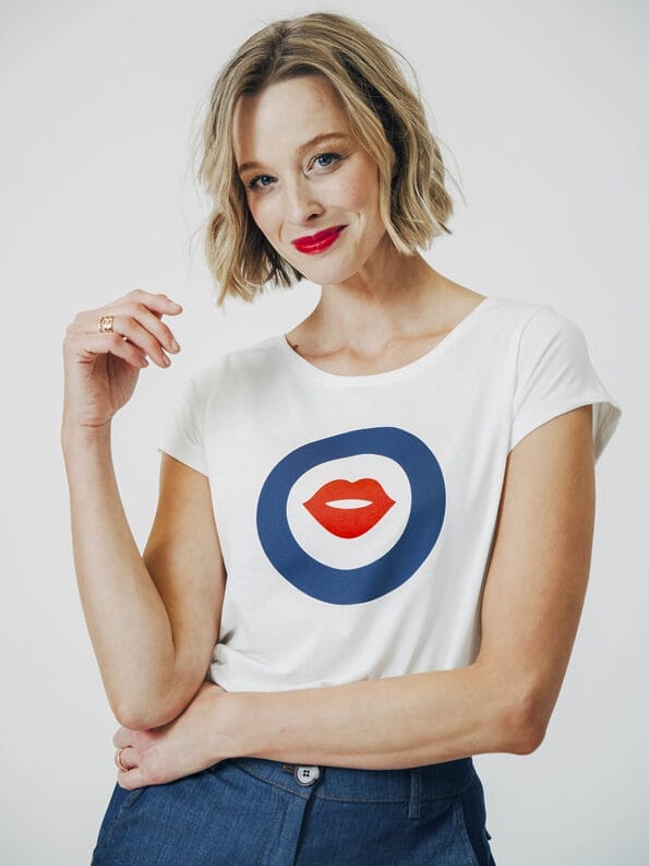 Mademoiselle YéYé T-Shirt aus Bio Baumwolle Begrenzte Freigabe