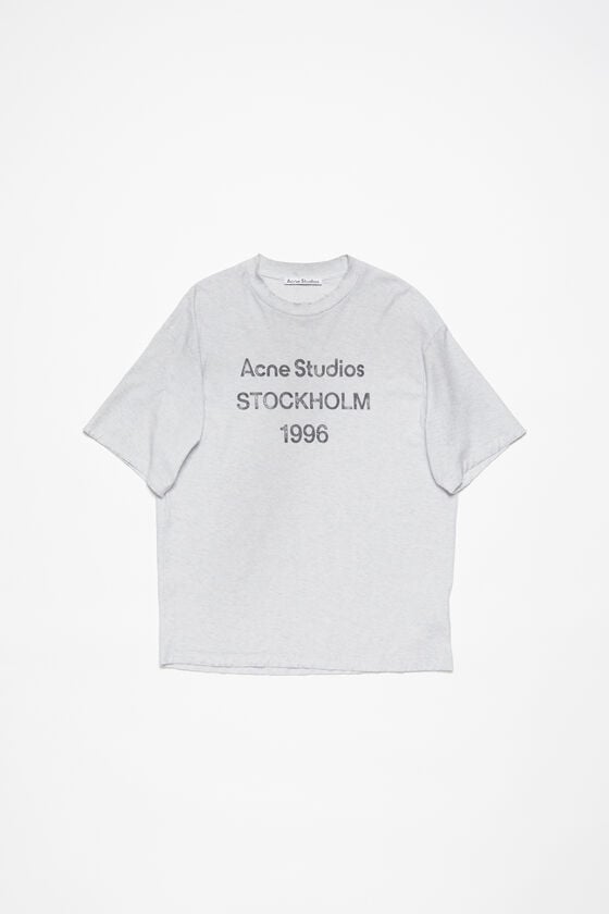 ﻿Acne Studios Logo-T-Shirt – lockere Passform Versandkostenfrei