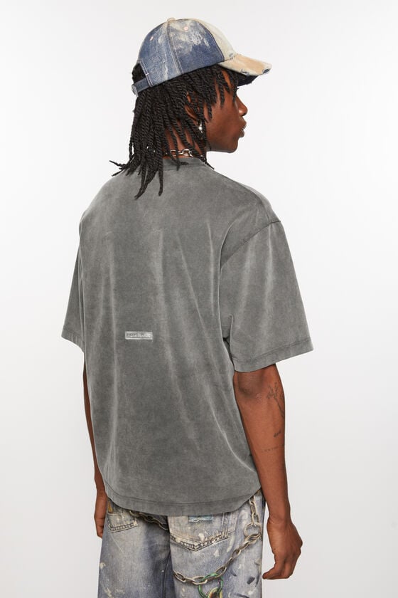 Acne Studios T-Shirt mit Rundhalsausschnitt - Entspannte Unisex-Passform Großer Ausverkauf