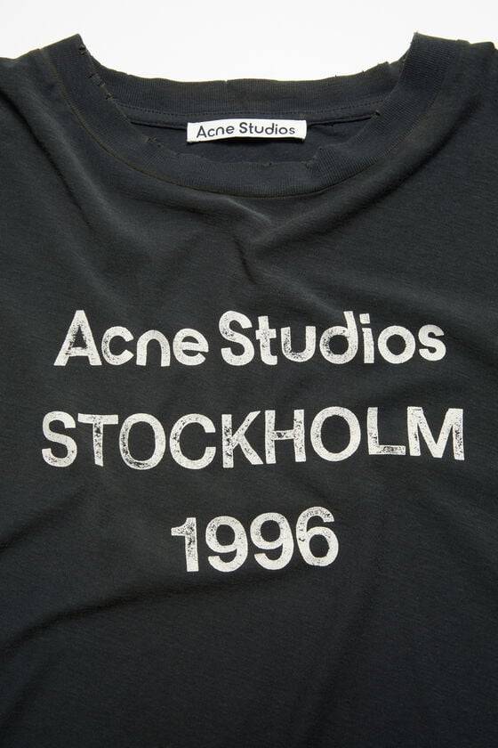 Acne Studios Logo-T-Shirt – lockere Passform Flash Sale