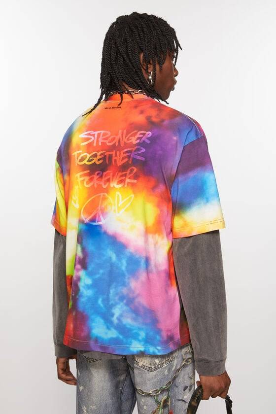 Acne Studios T-Shirt "Stronger Together Forever" Begrenztes Angebot