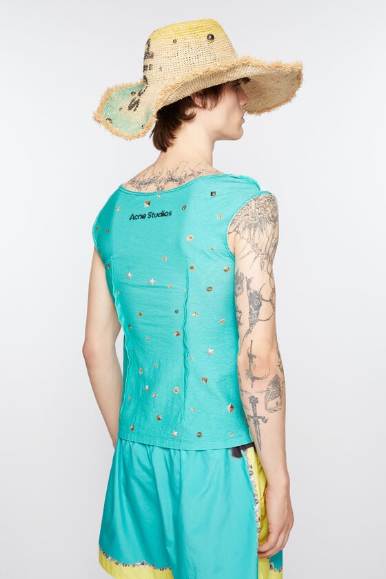 Acne Studios Bedrucktes Tanktop Saisonschlussverkauf