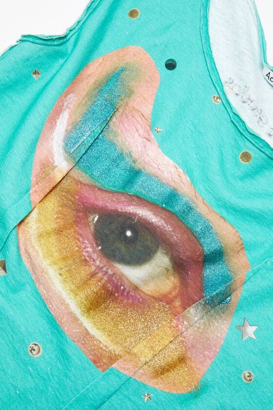 Acne Studios Bedrucktes Tanktop Saisonschlussverkauf