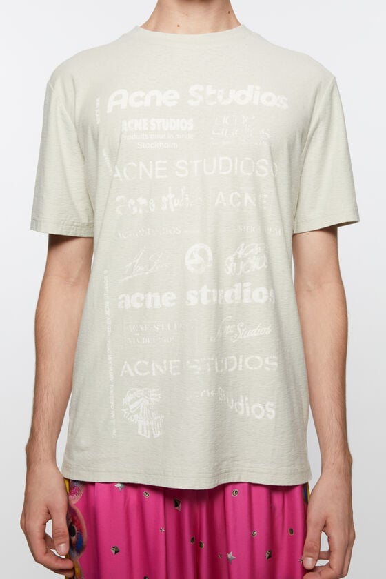 Acne Studios Logo-T-Shirt – lockere Passform Black Friday