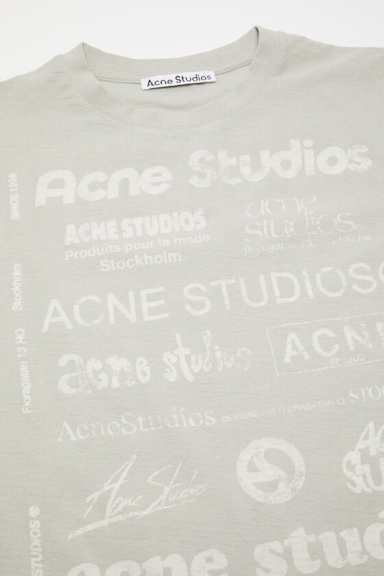 Acne Studios Logo-T-Shirt – lockere Passform Black Friday