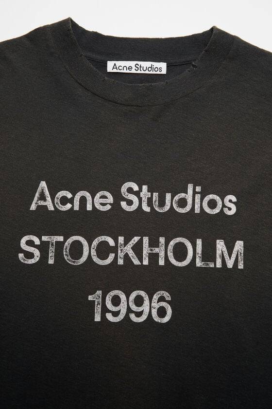 Acne Studios Logo-T-Shirt – lockere Passform Cyber Monday