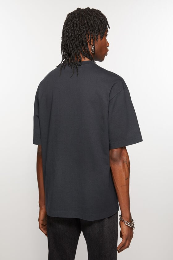Acne Studios T-Shirt Stamp-Logo - lockere Passform Weihnachtsangebot