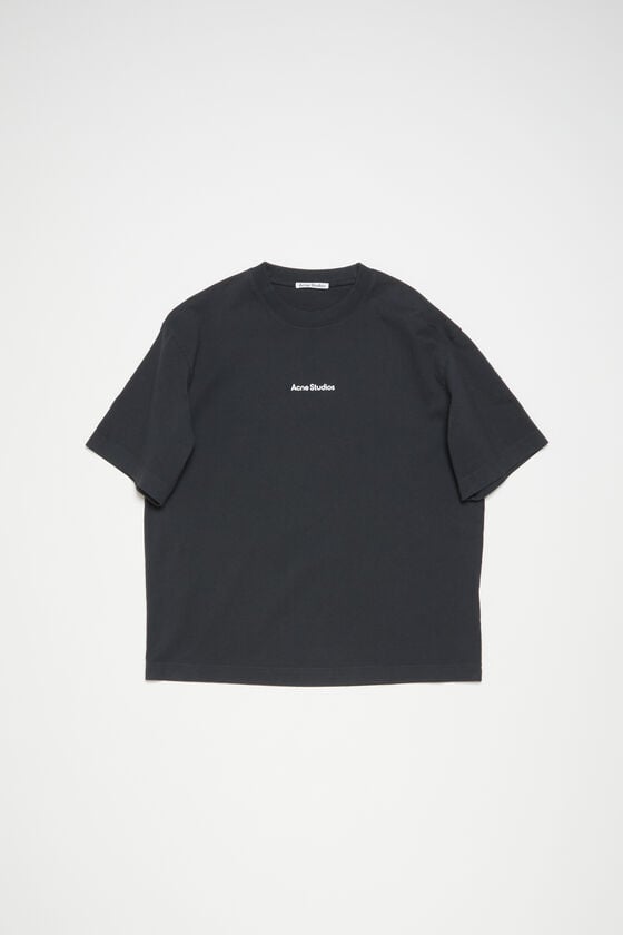 Acne Studios T-Shirt Stamp-Logo - lockere Passform Weihnachtsangebot
