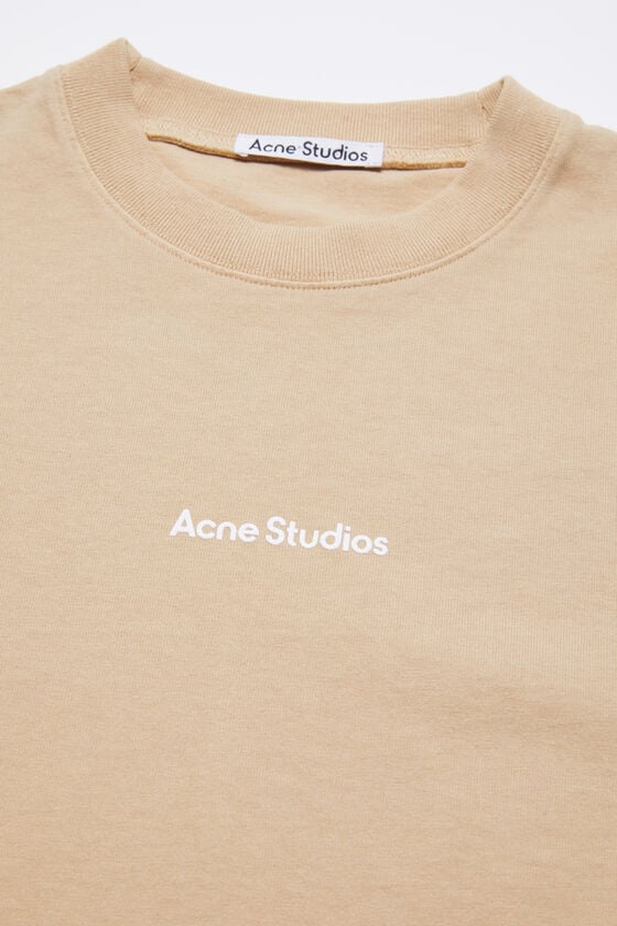 Acne Studios T-Shirt Stamp-Logo - lockere Passform Osterangebot