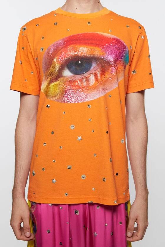 Acne Studios Bedrucktes T-Shirt Heißer Verkauf