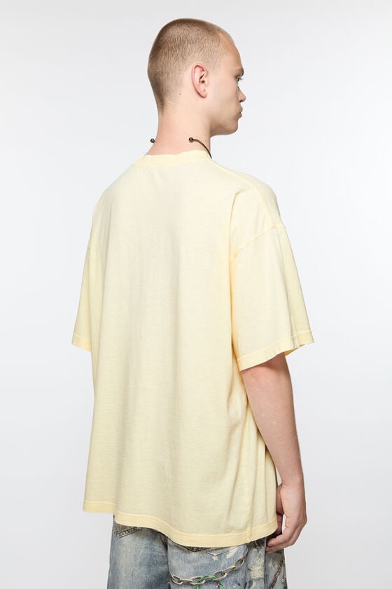 Acne Studios Verschwommenes Logo-T-Shirt - Entspannte Unisex-Passform Neueste Mode