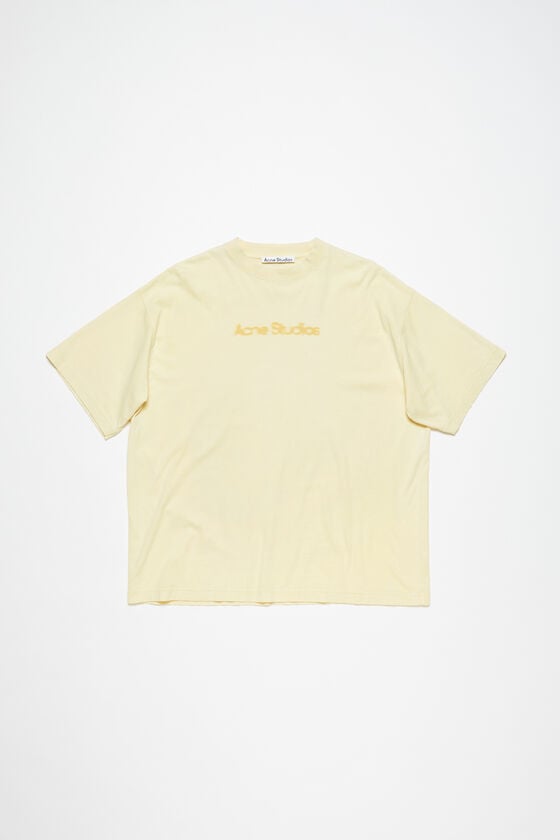 Acne Studios Verschwommenes Logo-T-Shirt - Entspannte Unisex-Passform Neueste Mode