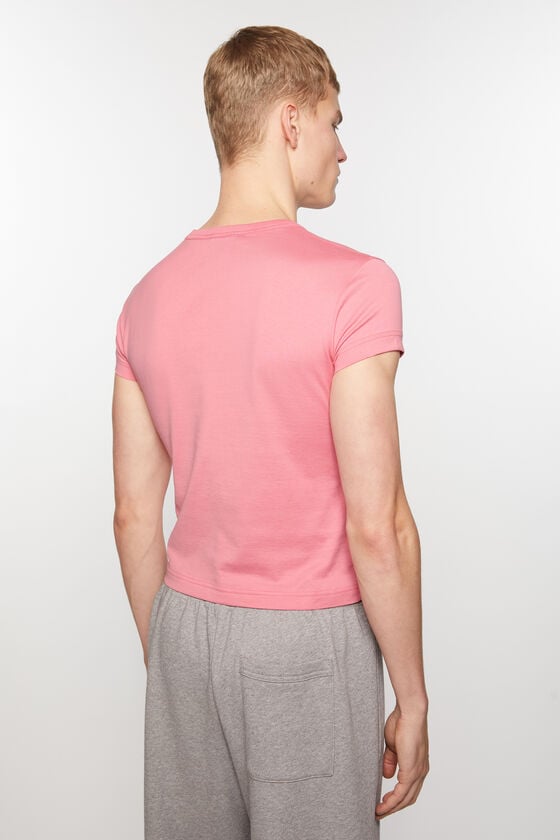 Acne Studios T-Shirt mit Rundhalsausschnitt - Taillierte Passform Unisex Tägliche Deals