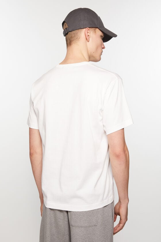 Acne Studios T-Shirt mit Rundhalsausschnitt - Normale Passform Unisex Riesige Ersparnisse