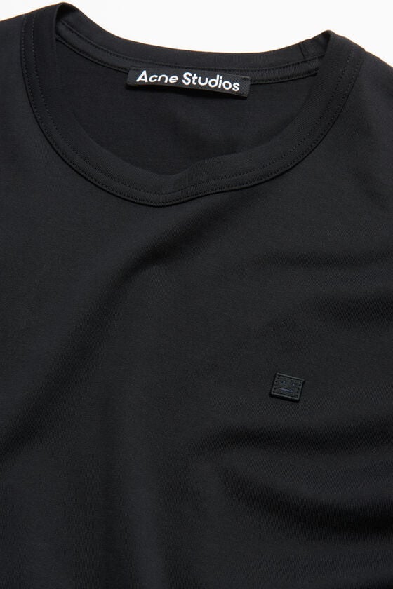 Acne Studios T-Shirt mit Rundhalsausschnitt - Normale Passform Unisex Super Sparpreis