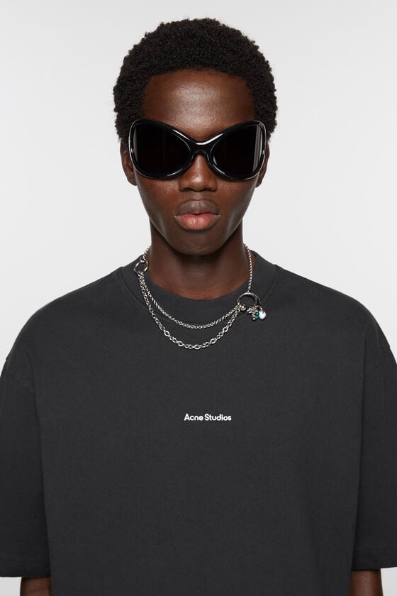 Acne Studios Logo-T-Shirt Letzte 3 Tage