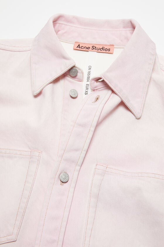 Acne Studios Jeanshemd mit Knopfleiste - Lockere Passform Bis zu 65% Rabatt