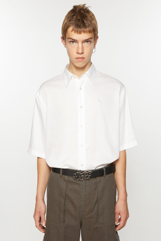 Acne Studios Gestreiftes Hemd mit Knopfleiste
