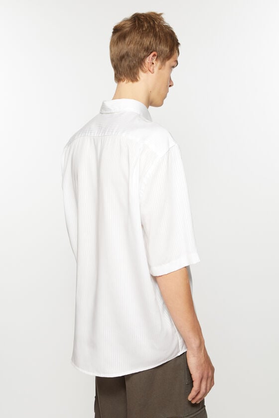 Acne Studios Gestreiftes Hemd mit Knopfleiste Sonderangebot der Fabrik
