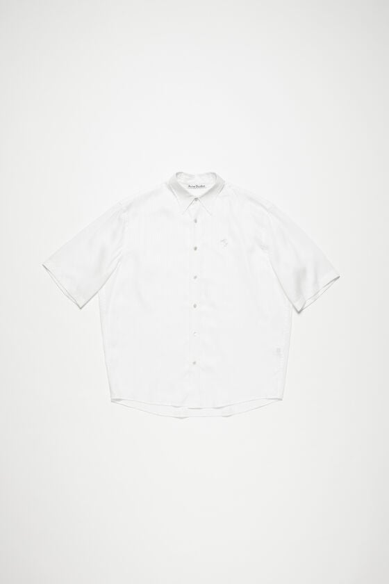 Acne Studios Gestreiftes Hemd mit Knopfleiste Sonderangebot der Fabrik