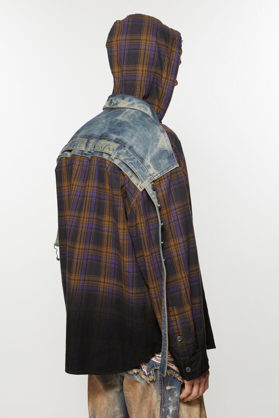Acne Studios Hemd mit Kapuze und Knopfleiste Super Rabatt