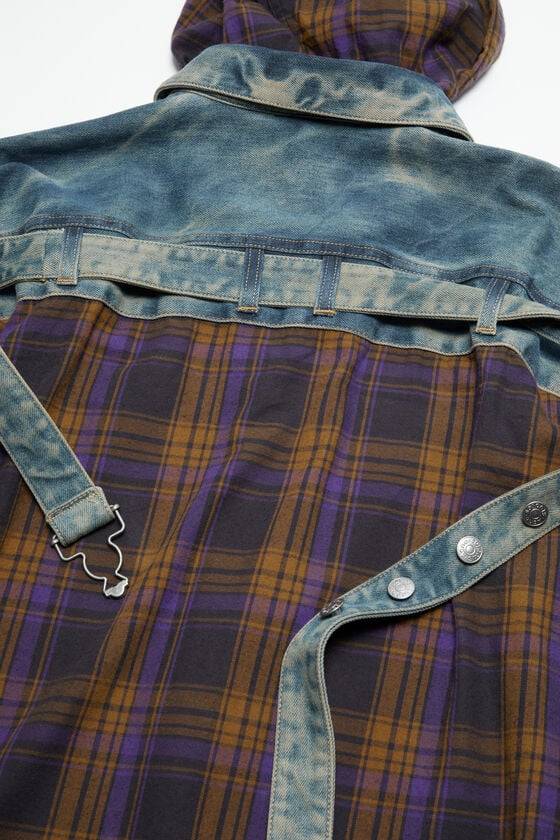 Acne Studios Hemd mit Kapuze und Knopfleiste Super Rabatt