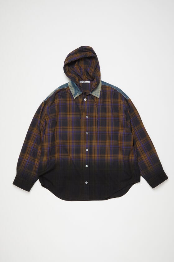 Acne Studios Hemd mit Kapuze und Knopfleiste Super Rabatt