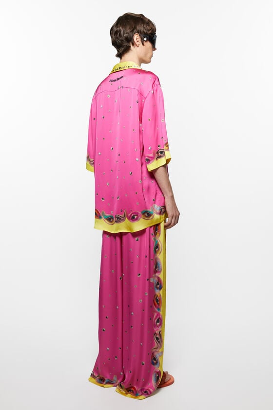 Acne Studios Bedrucktes Hemd mit Knopfleiste Clearance-Verkauf