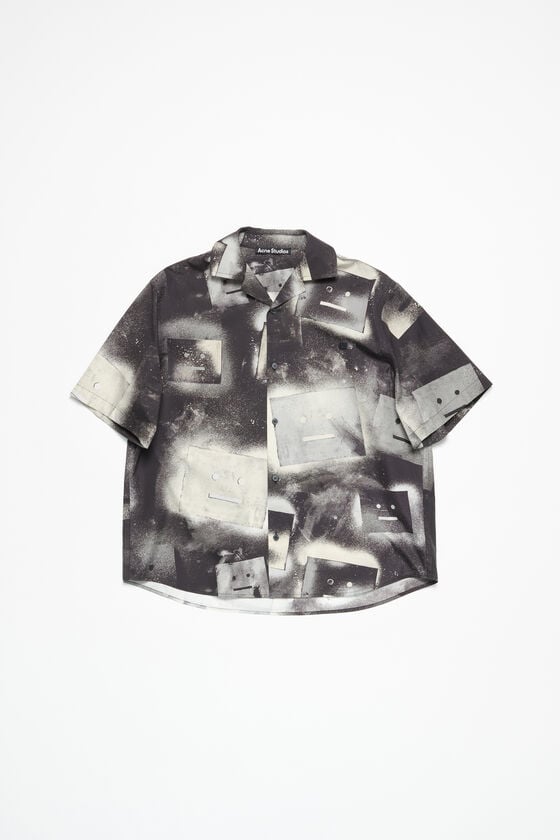 Acne Studios Bedrucktes Hemd mit Knopfleiste Unisex Speichern exportieren