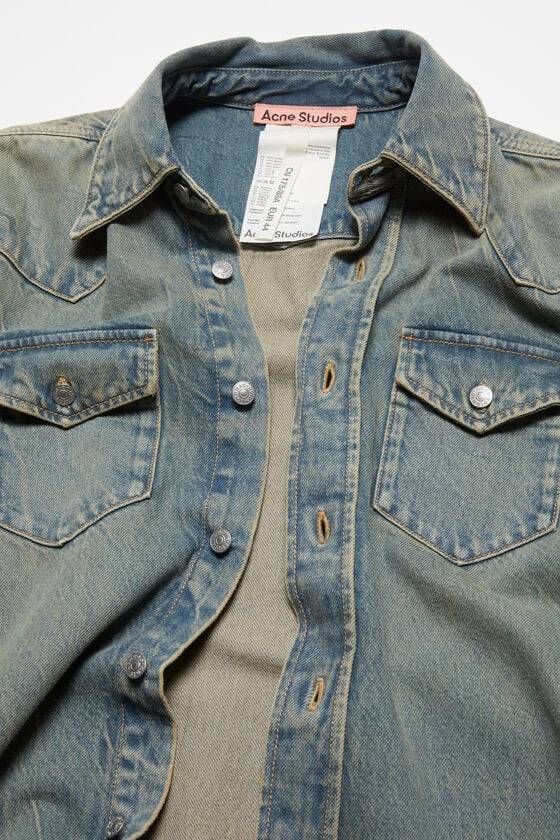 Acne Studios Jeanshemd in lockerer Passform Online