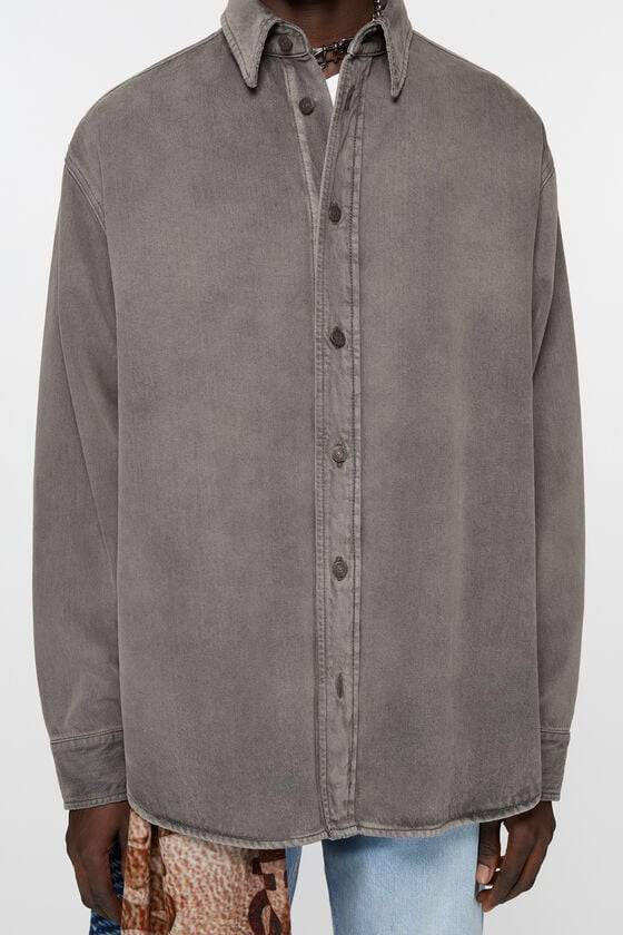 Acne Studios Jeanshemd in lockerer Passform Angebote